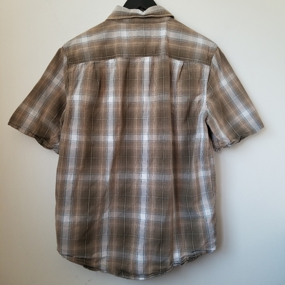 Carhartt men's relaxed fit button-up plaid shirt - Picture 2 of 10